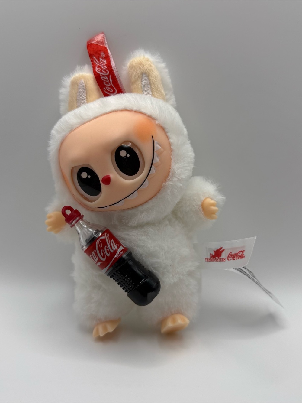 The Monsters Popmart Labubu Coca Cola 2024 Collectible Plush (PL-41)